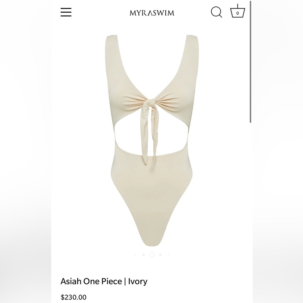 Myra Swim Asiah One Piece Bathing Suit